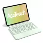 Inateck KB04122 Keyboard Folio für iPad 11, QWERTZ, Grün