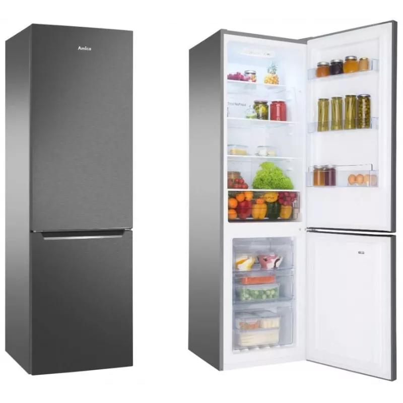 Kühl-Gefrierkombination AMICA FK2995.2FTH(E), 299 l