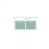 CATA GT-PLUS 45 WH/M 02030005 Dunstabzugshaube (Canopy), 60 cm, 645 m³/h, Energieklasse C, LED, Metallfilter, mechanische Bedienung, weiß