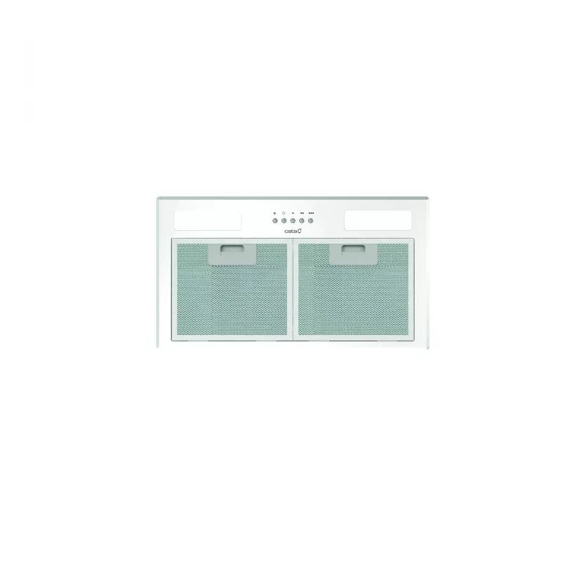 CATA GT-PLUS 45 WH/M 02030005 Dunstabzugshaube (Canopy), 60 cm, 645 m³/h, Energieklasse C, LED, Metallfilter, mechanische Bedienung, weiß