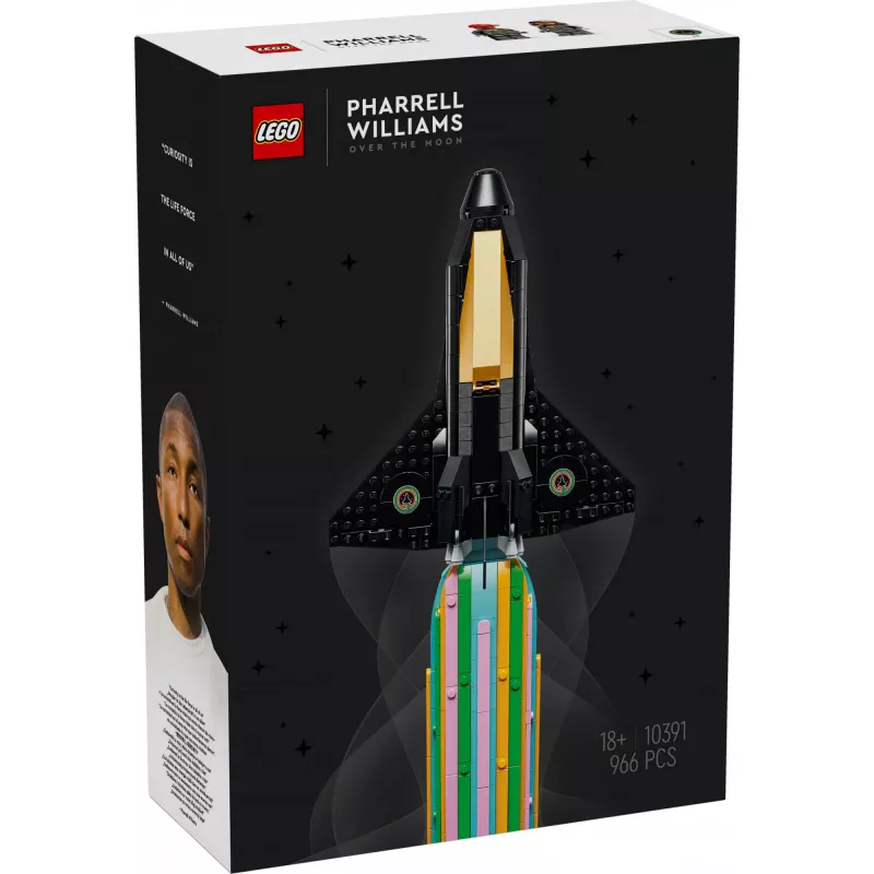 LEGO Icons 10391 Über dem Mond mit Pharrell Williams