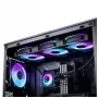 Phanteks Glacier One 360D30 X2 DRGB AIO Flüssigkeitskühler, 360 mm, Schwarz