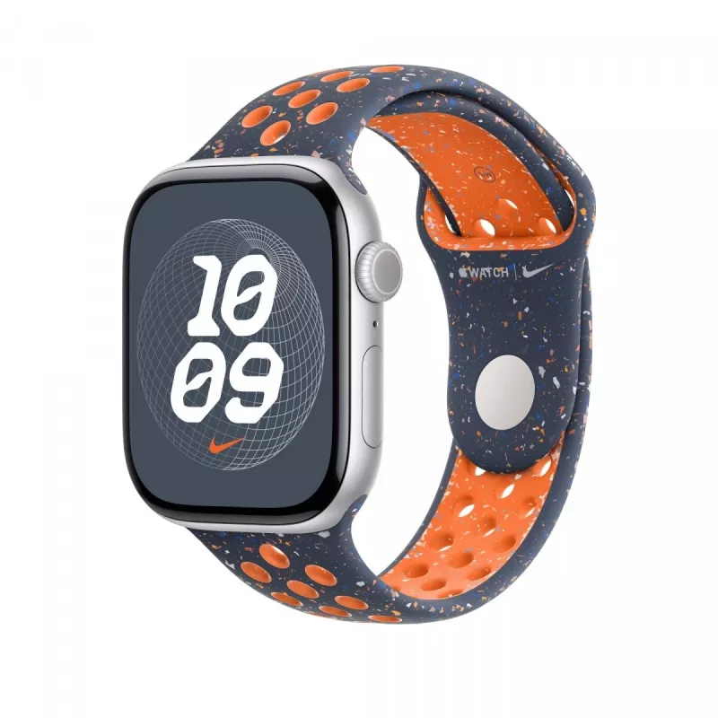 Blau Flame Nike Sport Armband 46 mm - S/M