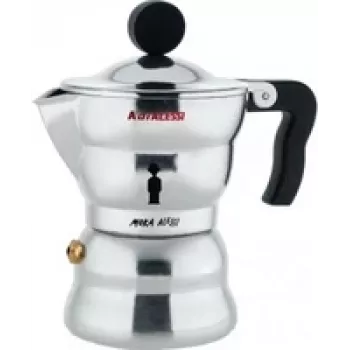 Alessi Moka Espressokocher für den Herd 1 Tasse AAM33/1 (AAM33/1)