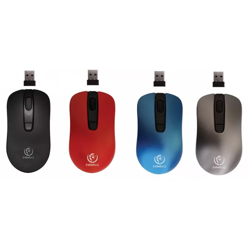 Optische kabellose Maus Rebeltec STAR blau RBLMYS00057 Schnittstelle