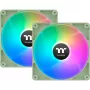 Lüfter THERMALTAKE CT120 120mm ARGB Sync Hellgrün, 2er-Pack