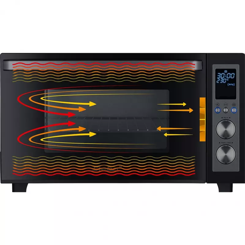 Kompaktgrill- und Backofen Steba KB E300 04-50-00 1200W 30L, schwarz