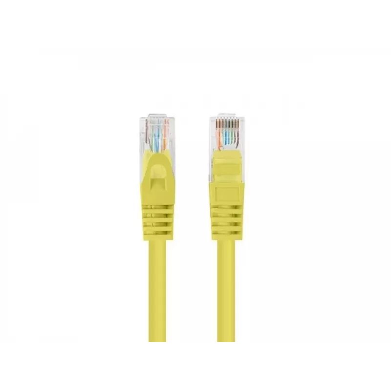 Lanberg PCU6-20CC-0150-Y Cat.6 UTP Patchkabel, 1,5 m, gelb, 10er-Pack