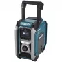 Makita MR007GZ Akku-Baustellenradio, DAB+/FM, 18V-40V, Schwarz/Grün