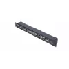 Extralink Gigabit PoE Injector 12 Port 12x 1000Mb/s RJ45, Rackmount