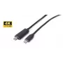 Microconnect USB3.1CMDP2 USB-Grafikadapter 3840 x 2160 Pixel Schwarz
