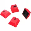 Keycaps GLORIOUS GPBT Basics — PBT, US-ANSI-Layout, rote Akzente