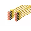 Digitus DK-1644-030-Y-10 CAT 6 S/FTP Patchkabel 3 m, Gelb, 10er-Pack