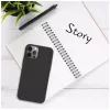 Fixed Story Gummi-Rückabdeckung für Samsung Galaxy A17 4G/5G, schwarz