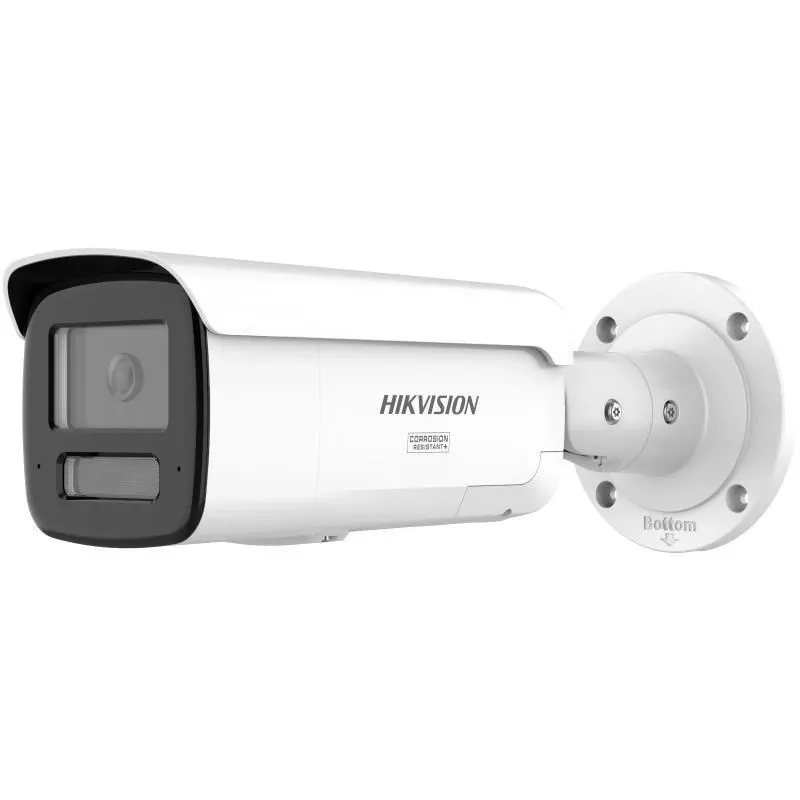 Hikvision Pro Series 4 MP Smart Hybrid Light mit ColorVu fest installierter Bullet-Netzwerkkamera