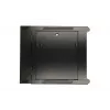 Extralink Rackmount-Gehäuse 9U 600x600 AZH Schwarz wandmontiert, Schwingtyp
