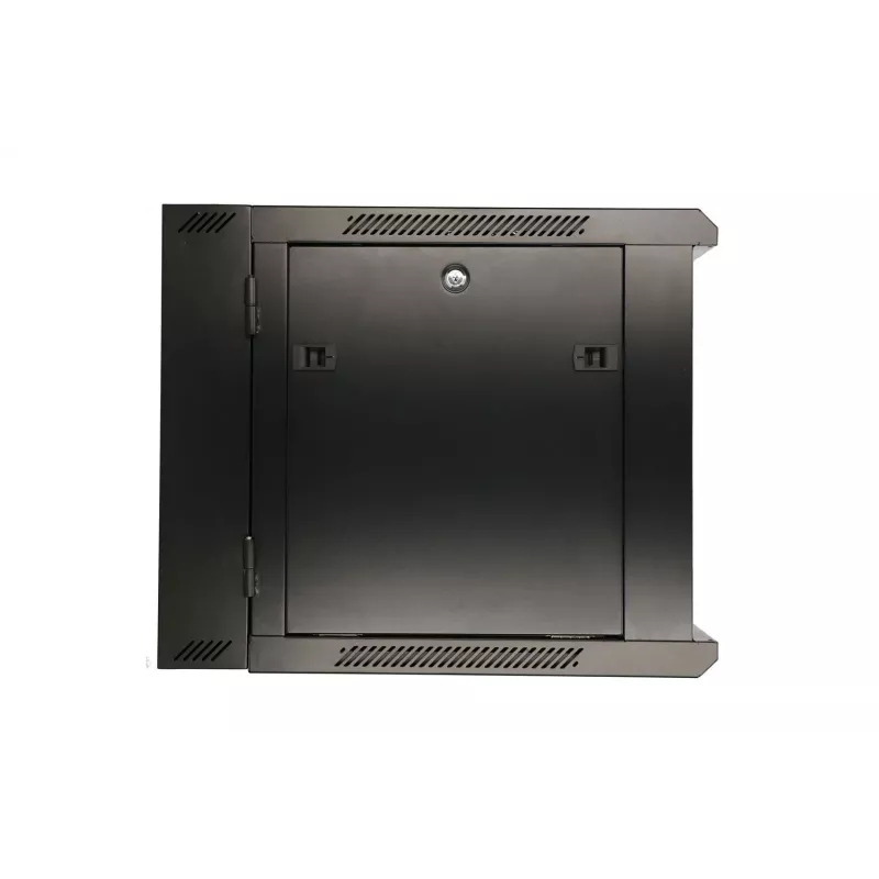 Extralink Rackmount-Gehäuse 9U 600x600 AZH Schwarz wandmontiert, Schwingtyp