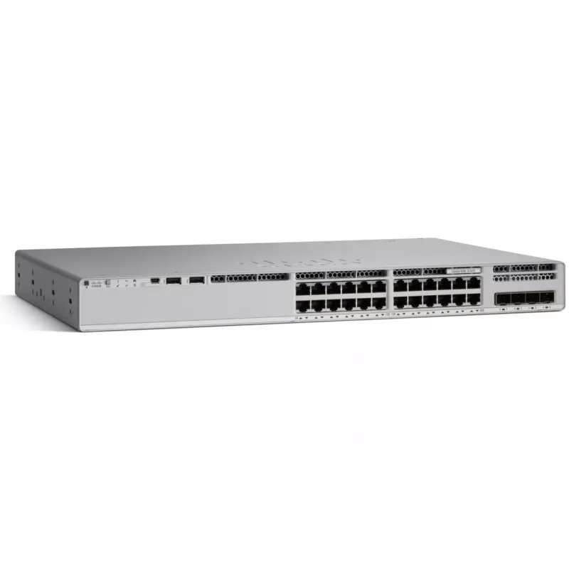 Cisco - Catalyst 9200 - Network Advantage - Switch - L3 - Smart - 24 x 10/100/1000 (PoE+) rackmontierbar