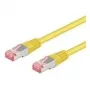 Wentronic Goobay CAT 6 Patchkabel, S/FTP (PiMF), Gelb, 30 m - LSZH Halogenfrei, Kupfer (68308)