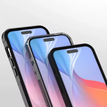 Klare Displayschutzfolie 4smarts 541200 für Apple iPhone 16 Stoßfest Schlagfest Kratzfest