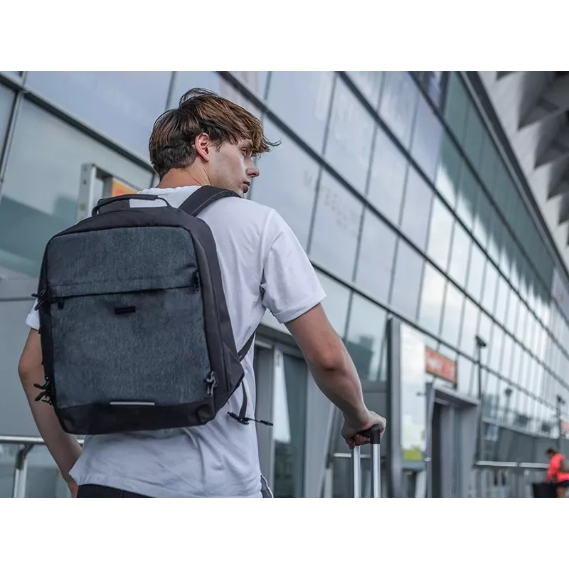 Tracer Squard 1 Kabinenrucksack für 15,6-Zoll-Laptops, 40 x 30 x 10-20 cm