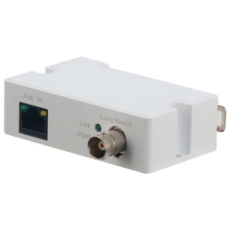 Dahua Technology LR1002-1EC-V3 Netzwerkempfänger (Ethernet über Koax), 10/100 Mbit/s, grau