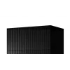 Kleiderschrank cama meble PAFOS 2D BASE 90×55,5×45 cm Schwarz matt, 2-türiger Rahmen