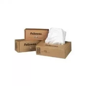 Fellowes 36055 Müllbeutel für Aktenvernichter 150 l, 50 Stück, weiß