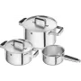Kochtopfset Florina Zwilling — 3 Edelstahltöpfe (Set) — Florina Zwilling