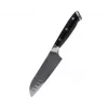 Kohersen Elegance Ebony Wood Santoku-Messer Damaststahl 12,7 cm