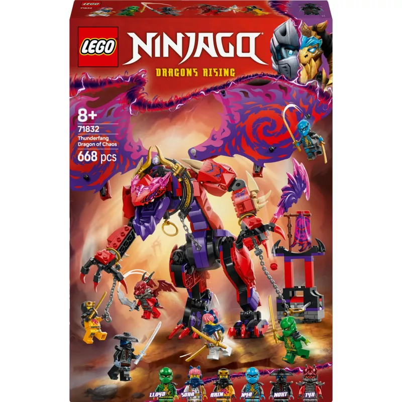 LEGO NINJAGO 71832 Thunderfang Drachen des Chaos
