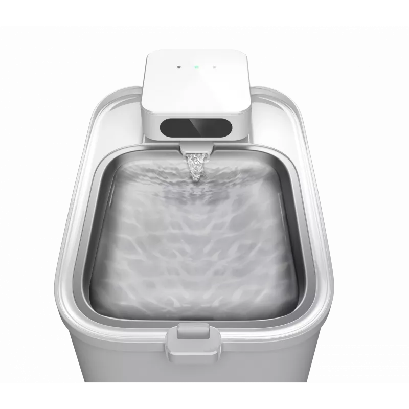 Trinkbrunnen für Haustiere PETKIT Eversweet Max 2 — 3 L Kapazität, BPA-frei, weiß