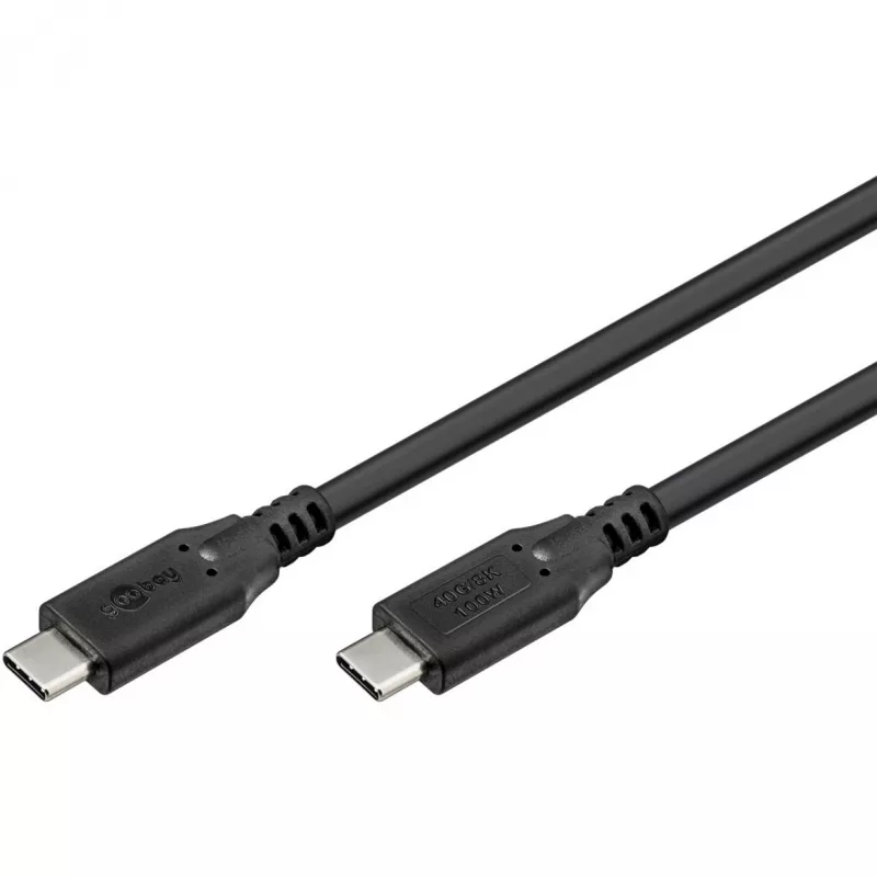 Goobay 74191 USB-Kabel Schwarz