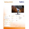 NEC MultiSync E244FL Computer-Monitor 61 cm (24 Zoll) 1920 x 1080 Pixel Full HD LCD Schwarz