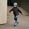 Inline-Skates HUDORA Leon 2.0, verstellbare Größe 29–32, blau/grau