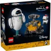 LEGO Disney Pixar 43279 WALL-E und EVE Bauset, 811 Teile, ab 18 Jahren