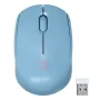 Natec Stork NMY-2001 kabellose optische Maus, 1600 DPI, USB-Empfänger, blau