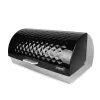 Maestro MR-1676-BLACK Brotkasten, schwarz