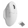 Beidhändige kabellose optische Maus Keychron M7-A24 30000 DPI RF Wireless Bluetooth USB-C Weiß