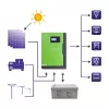 Off-grid inverter Qoltec 53887 solar inverter 10 kVA Lithium Polymer Schwarz
