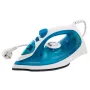Esperanza EHI002 Slider Dampfbügeleisen, 2200 W, Keramik-Bügelsohle, Vertikaldampf, weiß/blau