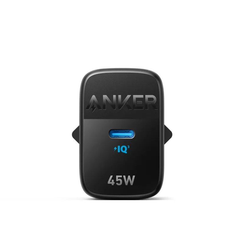 Indoor-AC-Ladegerät Anker 313 A2643G11 — 45W USB-C, Schwarz, Universal