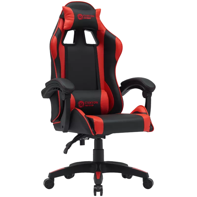 Gaming-Stuhl CANYON Core SGCH2 — ergonomisches Design, höhenverstellbar, schwarz/rot