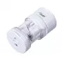 Akyga AK-AD-61 universeller Reisestecker-Adapter, weltweit, 10 A, weiß