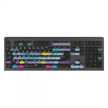 Logickeyboard ASTRA 2 Tastatur USB QWERTY Englisch Schwarz Full-Size 104 Tasten