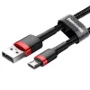 Micro-USB-Kabel Baseus Cafule 1,5A 2m (rot & schwarz)