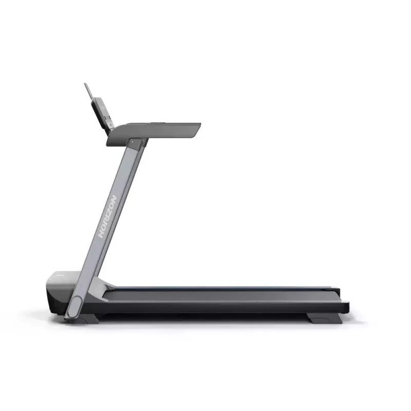 Elektrisches Laufband klappbar Horizon Fitness Evolve 3.0 — 16 km/h, 127×51 cm Lauffläche, 12 Programme, max. Benutzergewicht 113 kg, LED-Anzeige