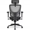 Bürostuhl Sharkoon OfficePal C40M Mesh-Sitz Mesh-Rückenlehne, Grau, max. 150 kg
