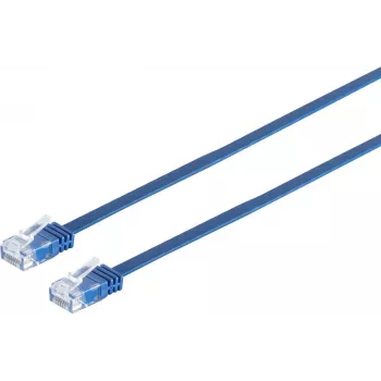 Ethernet-Patchkabel ShiverPeaks Cat6 U/UTP RJ-45 0,5 m Blau
