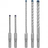 Bosch Expert SDS-plus-7X Hammerbohrer-Satz, 5-teilig, 5/6/8/10 mm